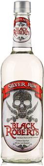Black Robert's Silver Rum - Rum (600x340), Png Download