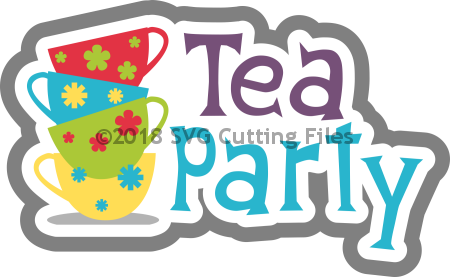 #pp-3697 Tea Party (450x277), Png Download