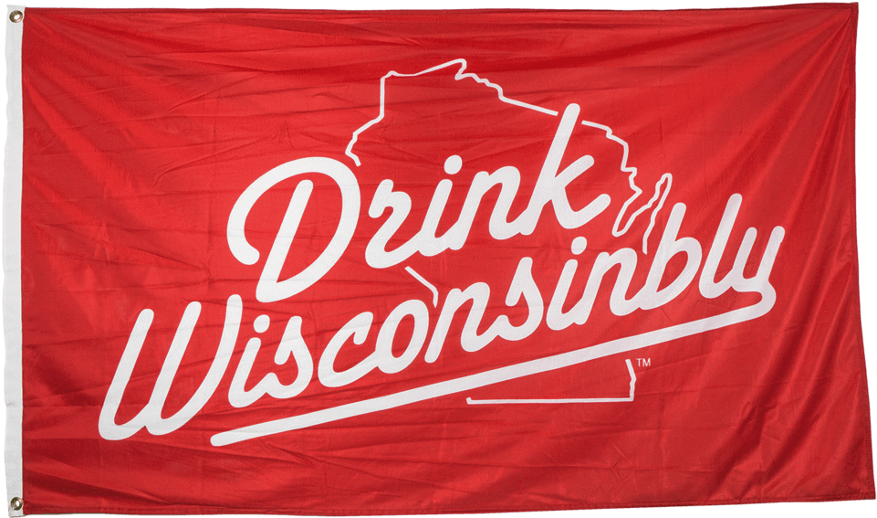 Drink Wisconsinbly Red & White Flag - Drink Wisconsinbly Wisconsin State Mug In Green | Shopko (1024x1024), Png Download