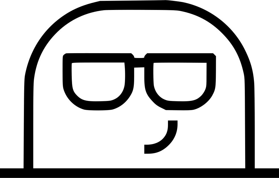 Mole Cool Glasses Face Comments - Geek (980x626), Png Download
