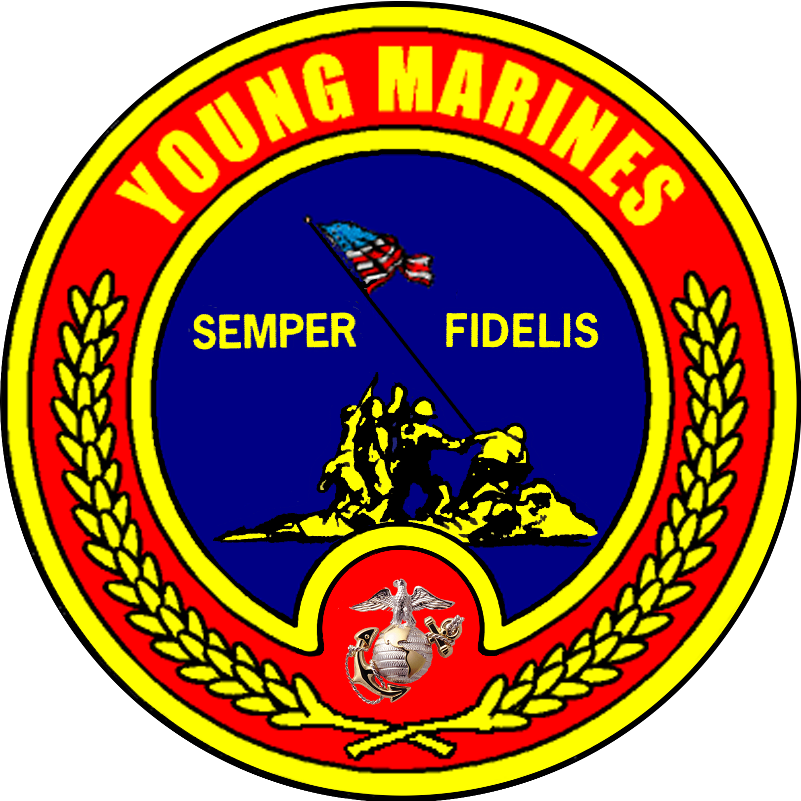 Young Marines Logo (1620x1620), Png Download
