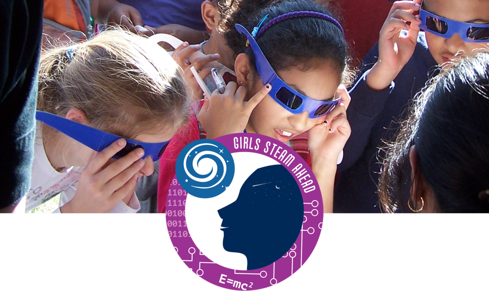 Girls Steam Ahead Badge, And Children Engaged In A - Fun (1000x595), Png Download