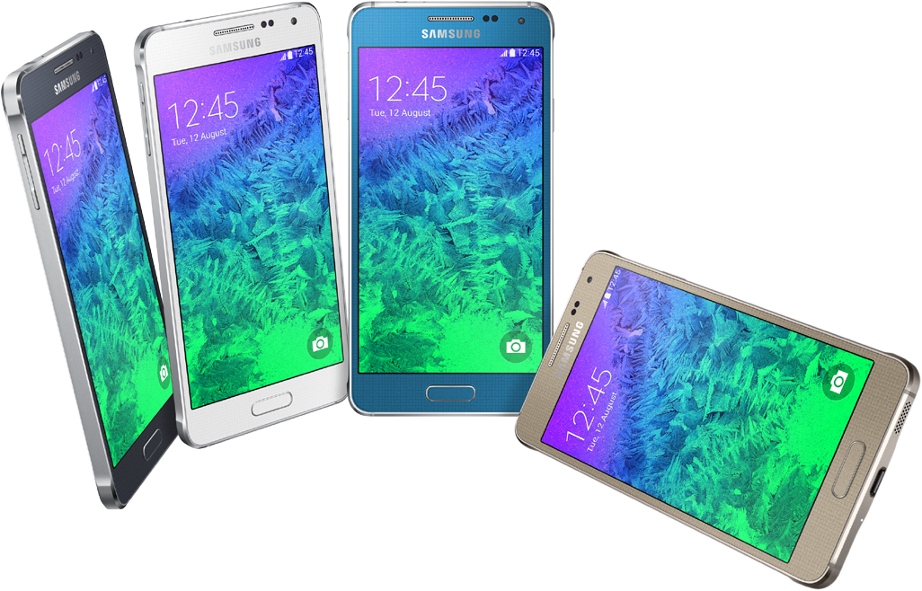 Samsung Galaxy Alpha Sm-g850f Officially Launched, - Samsung G850f Galaxy Alpha 32gb (1105x737), Png Download