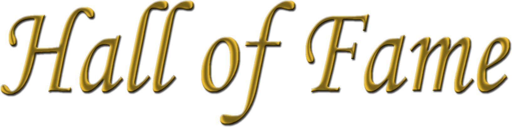 Hall Of Fame Banner Logo - Hall Of Fame Sign (1895x460), Png Download