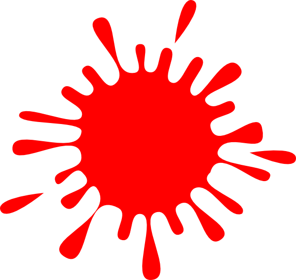 Green Paint Splatter Clip Art (600x569), Png Download