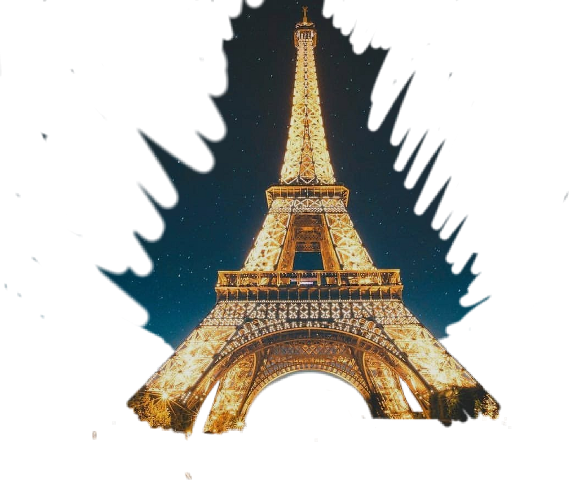 Eiffel Tower (569x480), Png Download