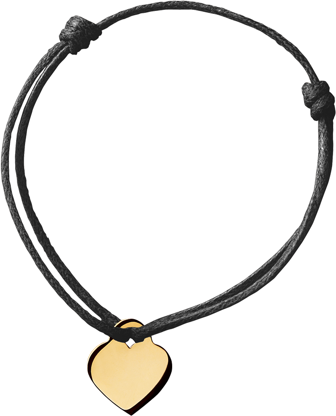 Cœur Cord Bracelet - Locket (850x850), Png Download