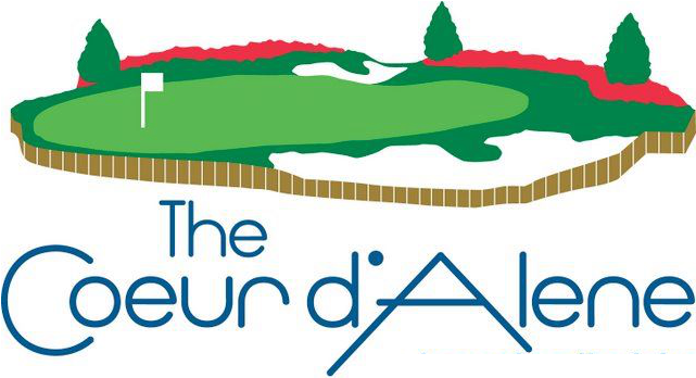 The Coeur D'alene Resort Golf Course - Coeur D Alene Resort Golf Course Logo (640x375), Png Download