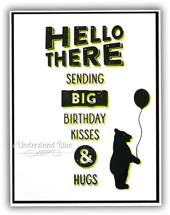 March My Monthly Hero Birthday Card By Understand Blue - Poster (650x764), Png Download