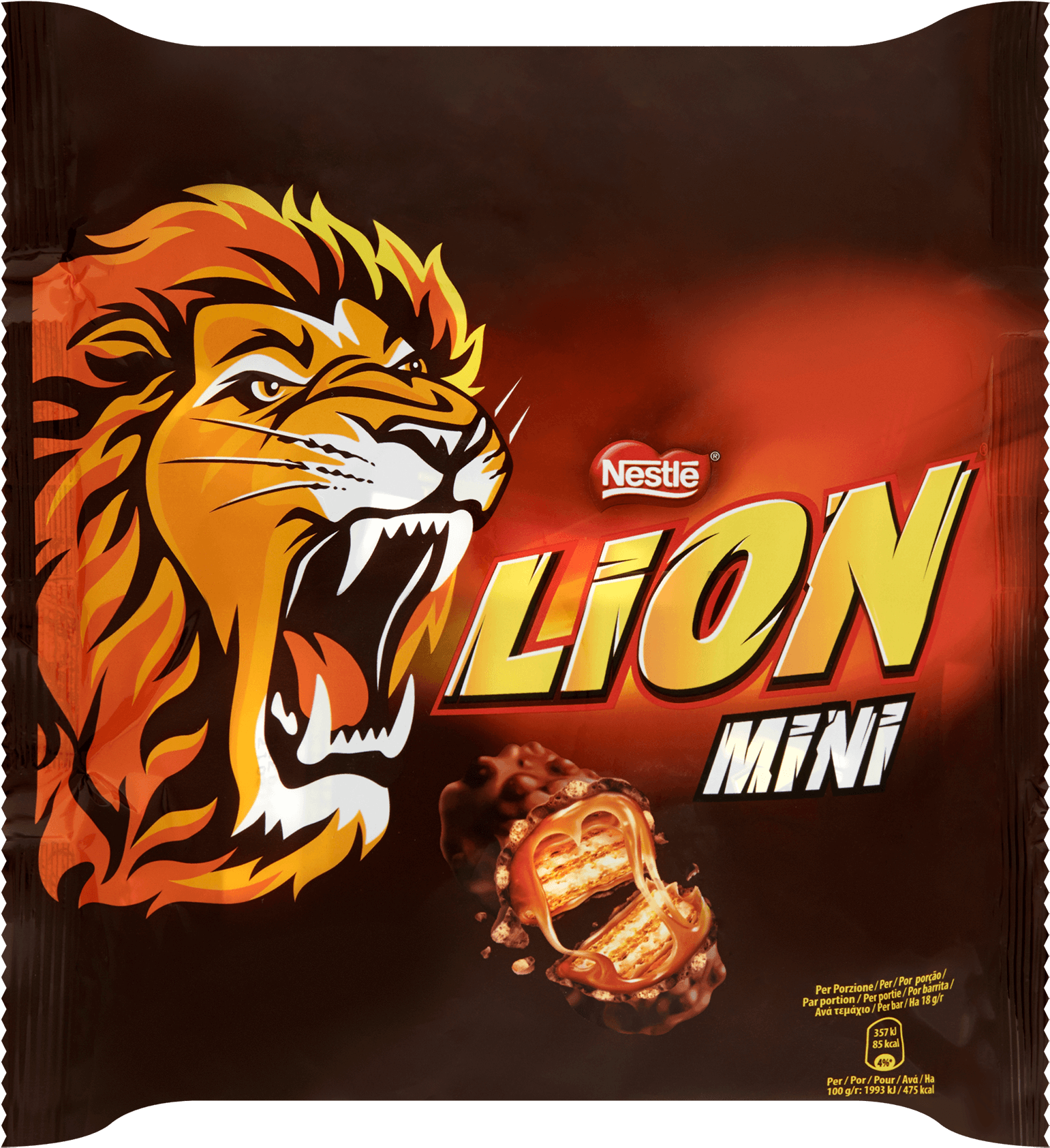 Lion Nestl233 Chocolade - Lion Minis (1772x1772), Png Download