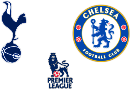 Tottenham Hotspur V Chelsea - Badge Football Team Logos (600x300), Png Download