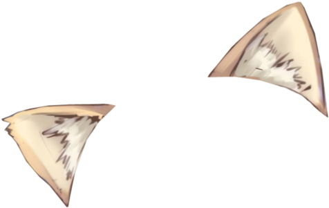 Cat Ear Png - Anime Cat Ears Png (500x321), Png Download