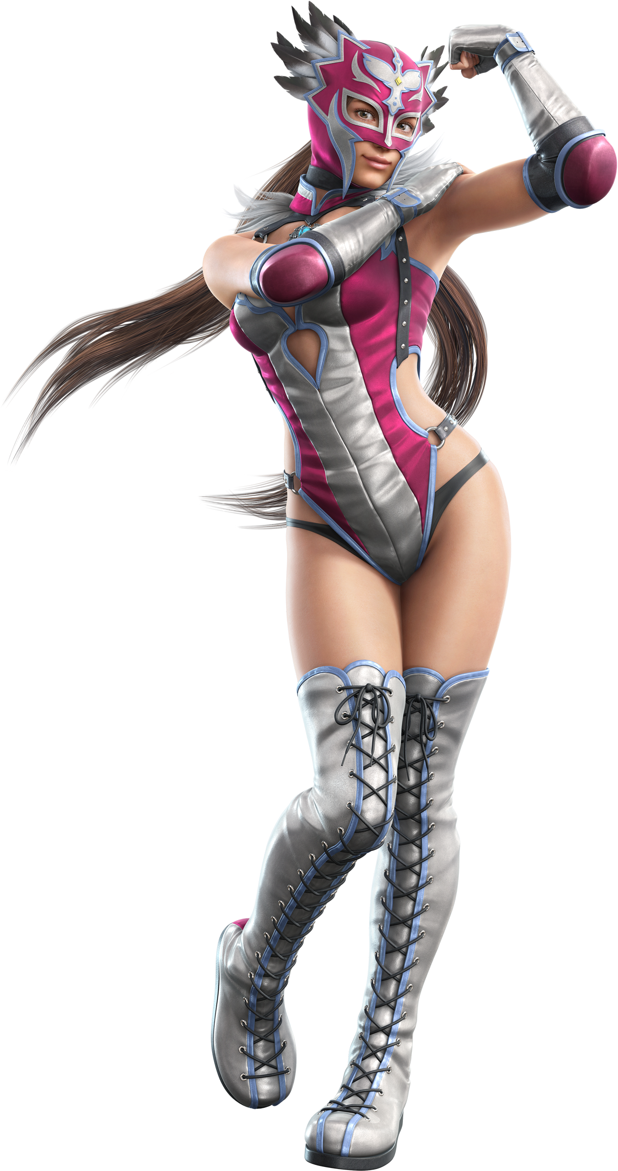 Jaycee From Tekken In The Ga-hq Video Game Character - Death By Degrees Anna (1236x2325), Png Download
