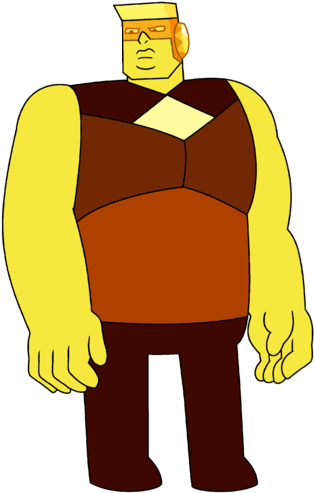 Topaz Right Ear - Steven Universe (318x499), Png Download