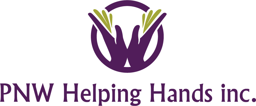 Pnw Helping Hands - Hand Hd Logo Png (857x356), Png Download