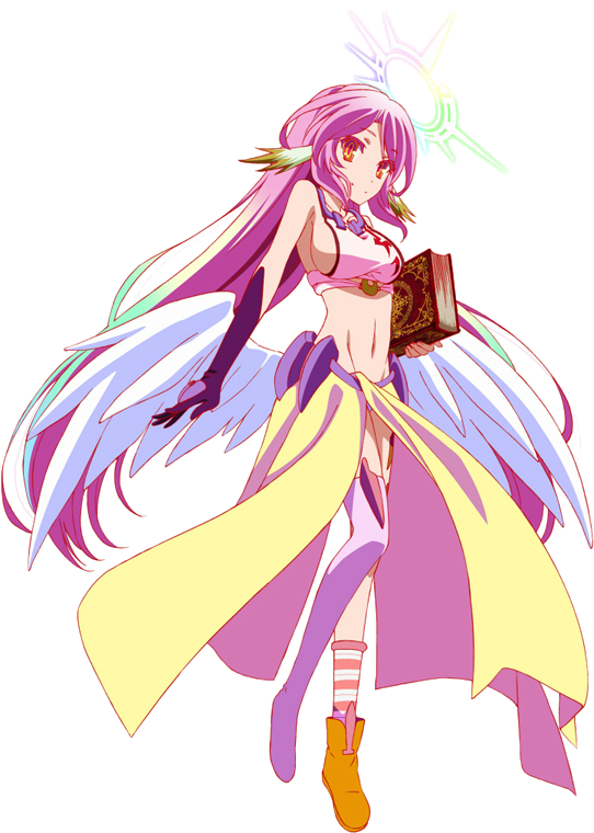 Jibril - No Game No Life Characters (541x770), Png Download