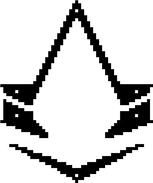 Assassin's Creed Syndicate Symbol - Assassin's Creed Syndicate Logo Pixel Art (770x760), Png Download