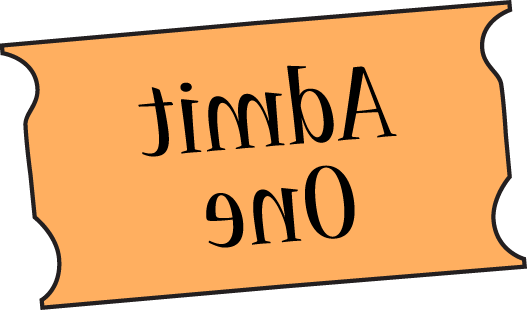 Movie Ticket Clipart - Ticket (527x310), Png Download