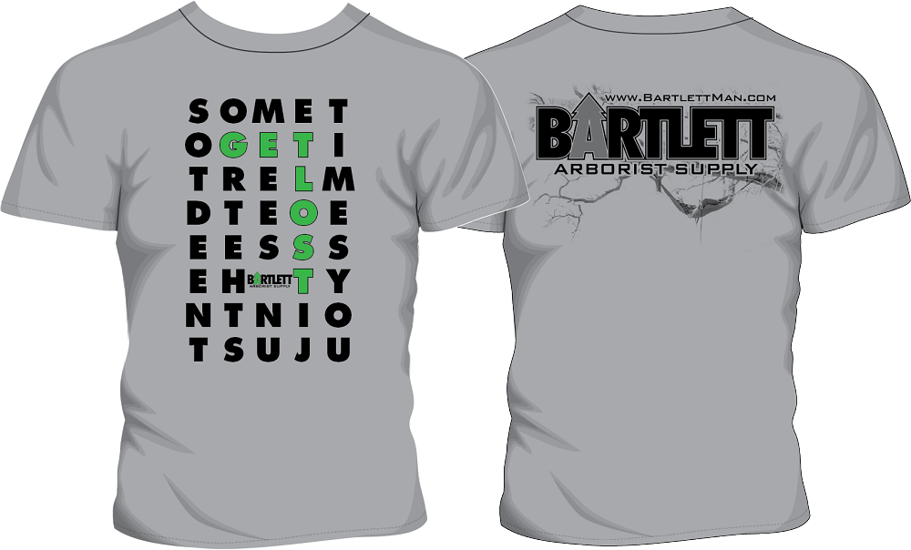 Get Lost In The Trees T-shirt - Tree Climbing Shirts (1000x604), Png Download
