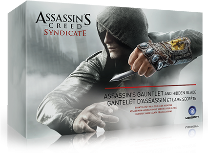 This Life-size Replica Of Jacob's Signature Weapon - Assassin's Creed Syndicate - Jacob Hidden Blade (500x313), Png Download