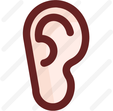 Ear (384x376), Png Download