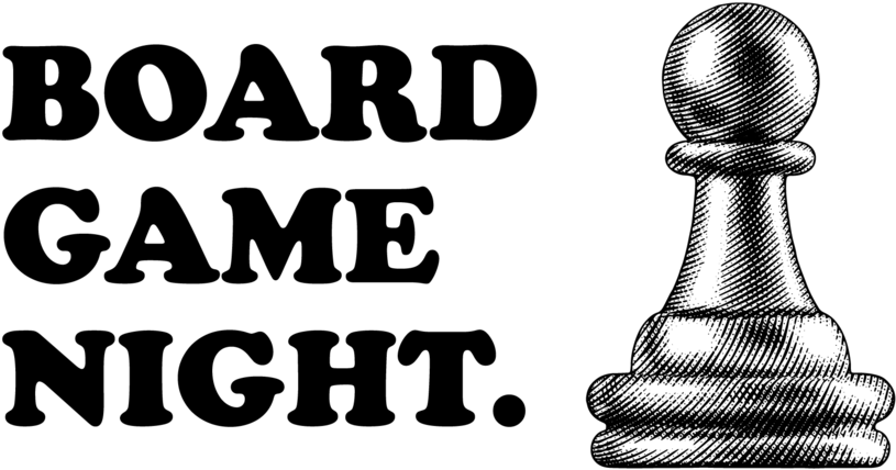 Board Game Night - Board Game Night Logo (1000x545), Png Download