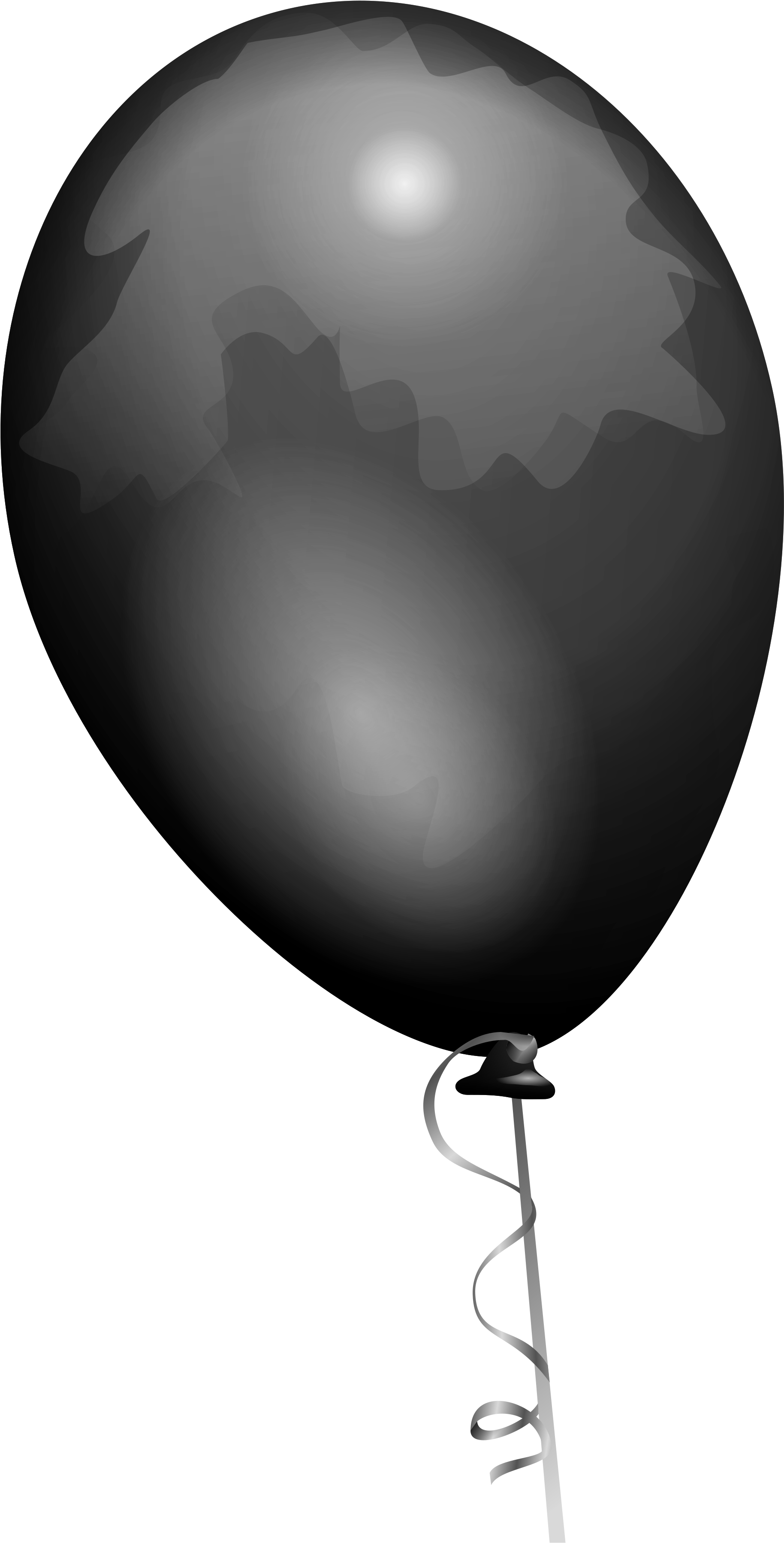 Free Vector Balloons-aj Clip Art - Balloon Clip Art (300x590), Png Download