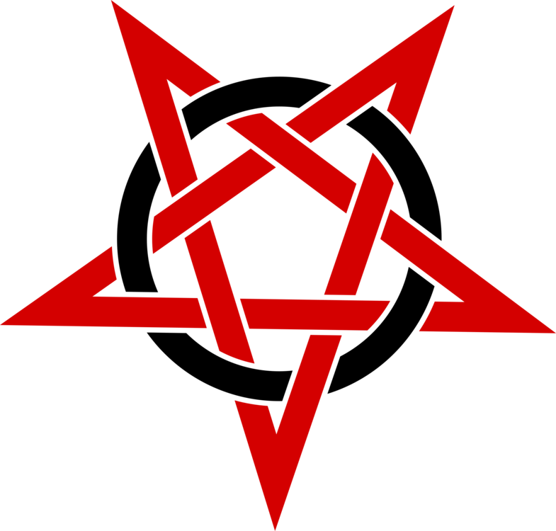 Church Of Satan Pentagram Satanism The Satanic Bible - Satanic Star No Background (785x750), Png Download
