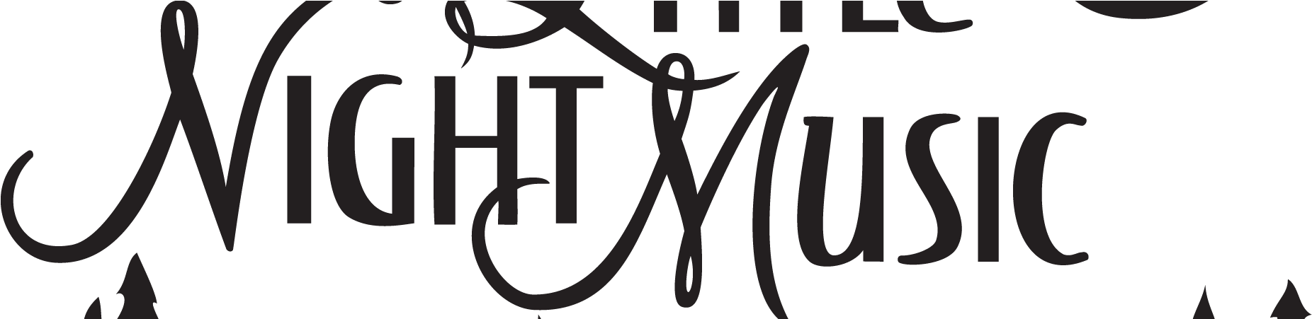 06 A Little Night Music Black - Little Night Music Logo Transparent (1892x450), Png Download