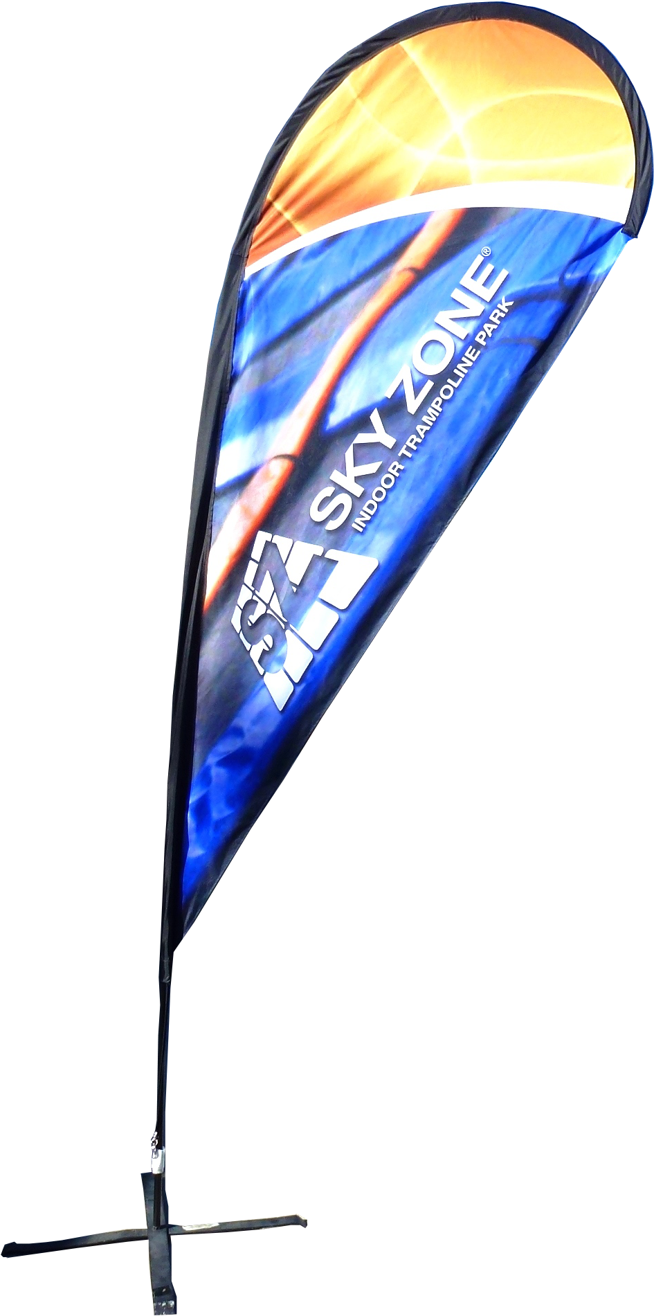Teardrop Flag - Tear Drop Banner Png (1028x1975), Png Download