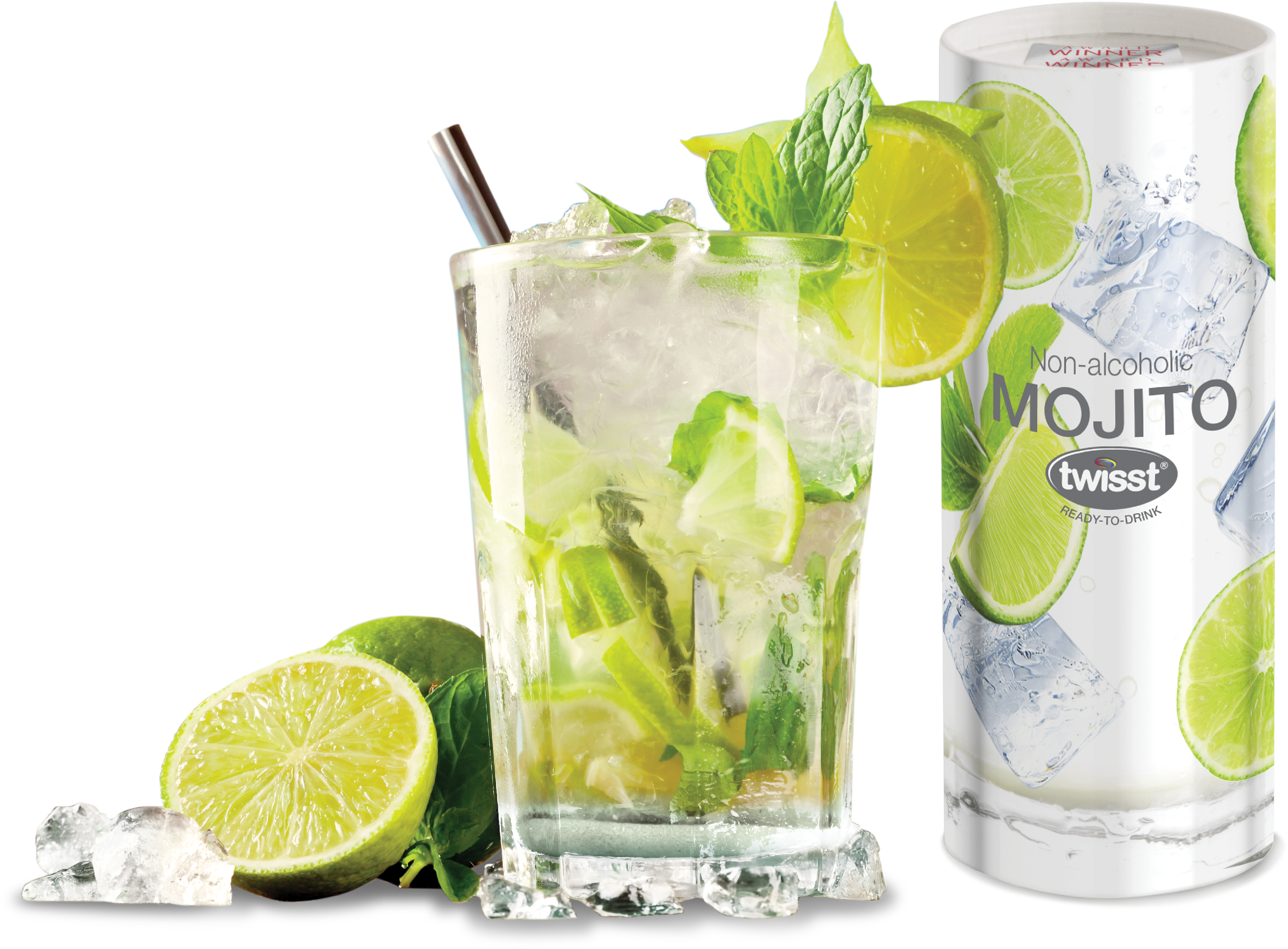 Image Download - Cuban Cigar And Mojito (2521x1858), Png Download