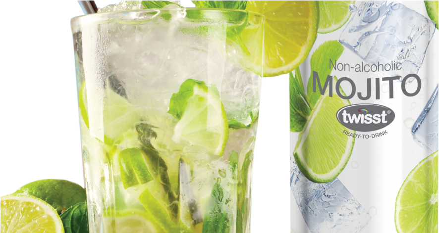 “mojito With A Twisst” - Mojito Libre Marbleizing Swirl - 10 Lbs (895x470), Png Download