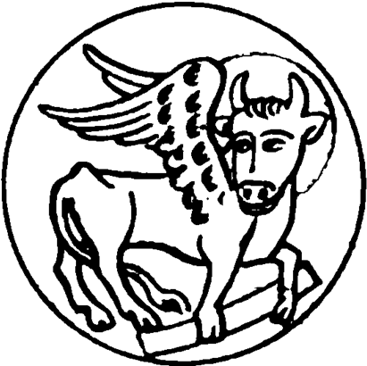 Christian Symbol - Gospel Of Luke Symbol (422x414), Png Download