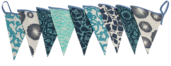 Blue Bunting Flag Banner - Flag (600x600), Png Download