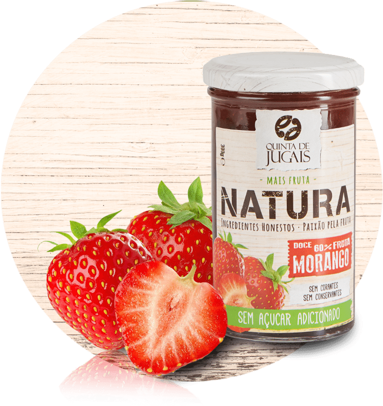 < Doce Natura De Morango - Quinta De Jugais Jam (907x823), Png Download
