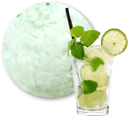 Granel 2,5 L Mojito Sorbet - Moule À Glaçons - J ́aime (600x800), Png Download