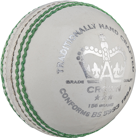 Gray-nicolls Cricket Crown 3 Star 156g White Front - White Cricket Ball Png (450x450), Png Download