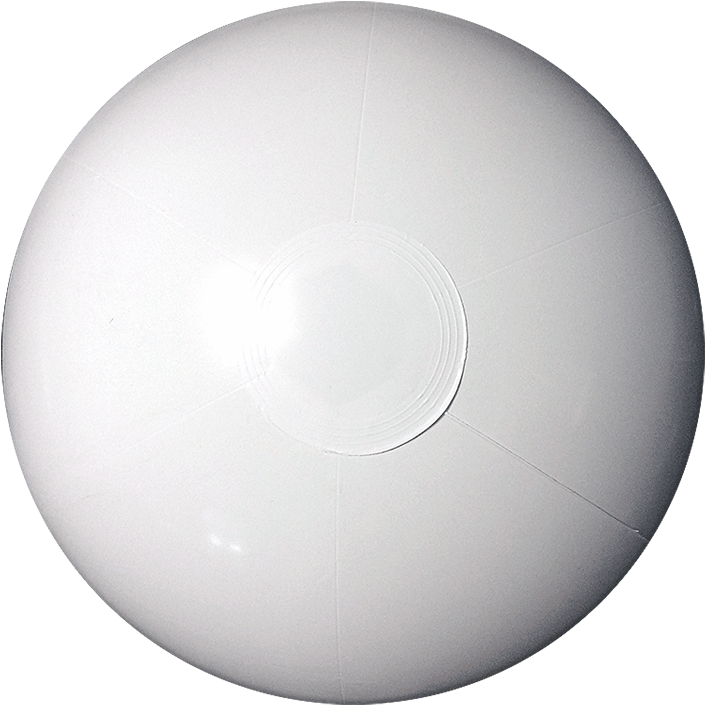 White Beach Ball (750x750), Png Download