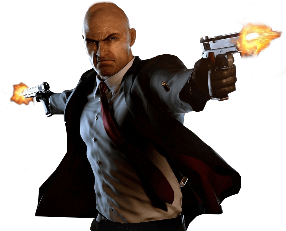 Hitman Gun - Hitman Png (985x795), Png Download