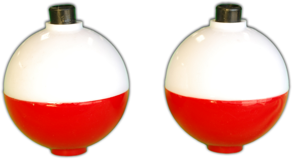 Plastilite Red/white Round Ball Floats - Fishing Ball (1000x1000), Png Download