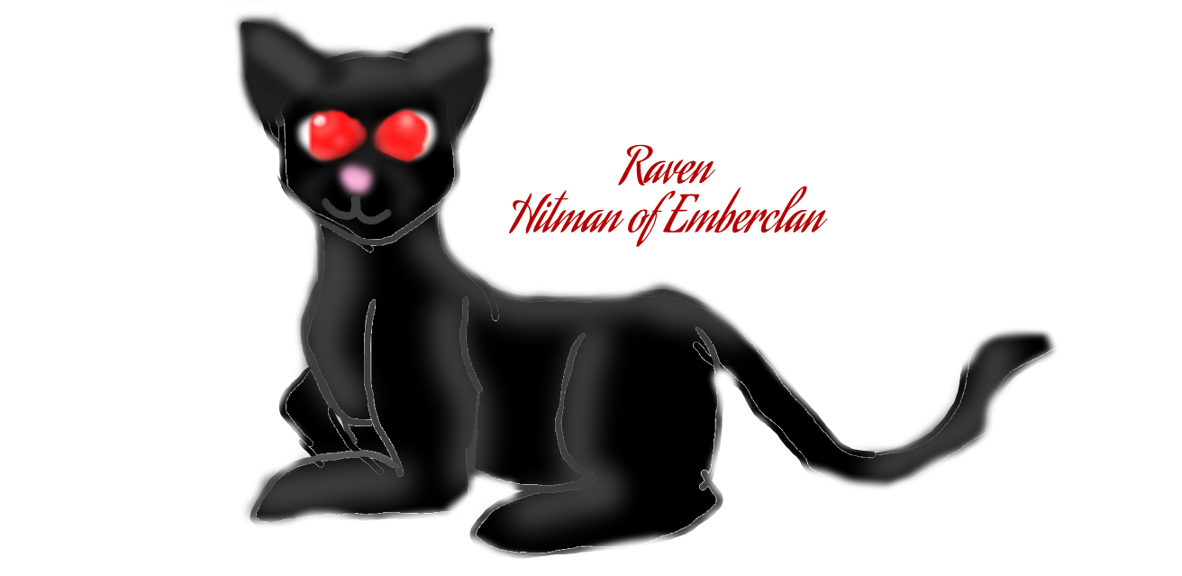 Raven Hitman Of Emberclan Sig - Cat Yawns (1311x676), Png Download