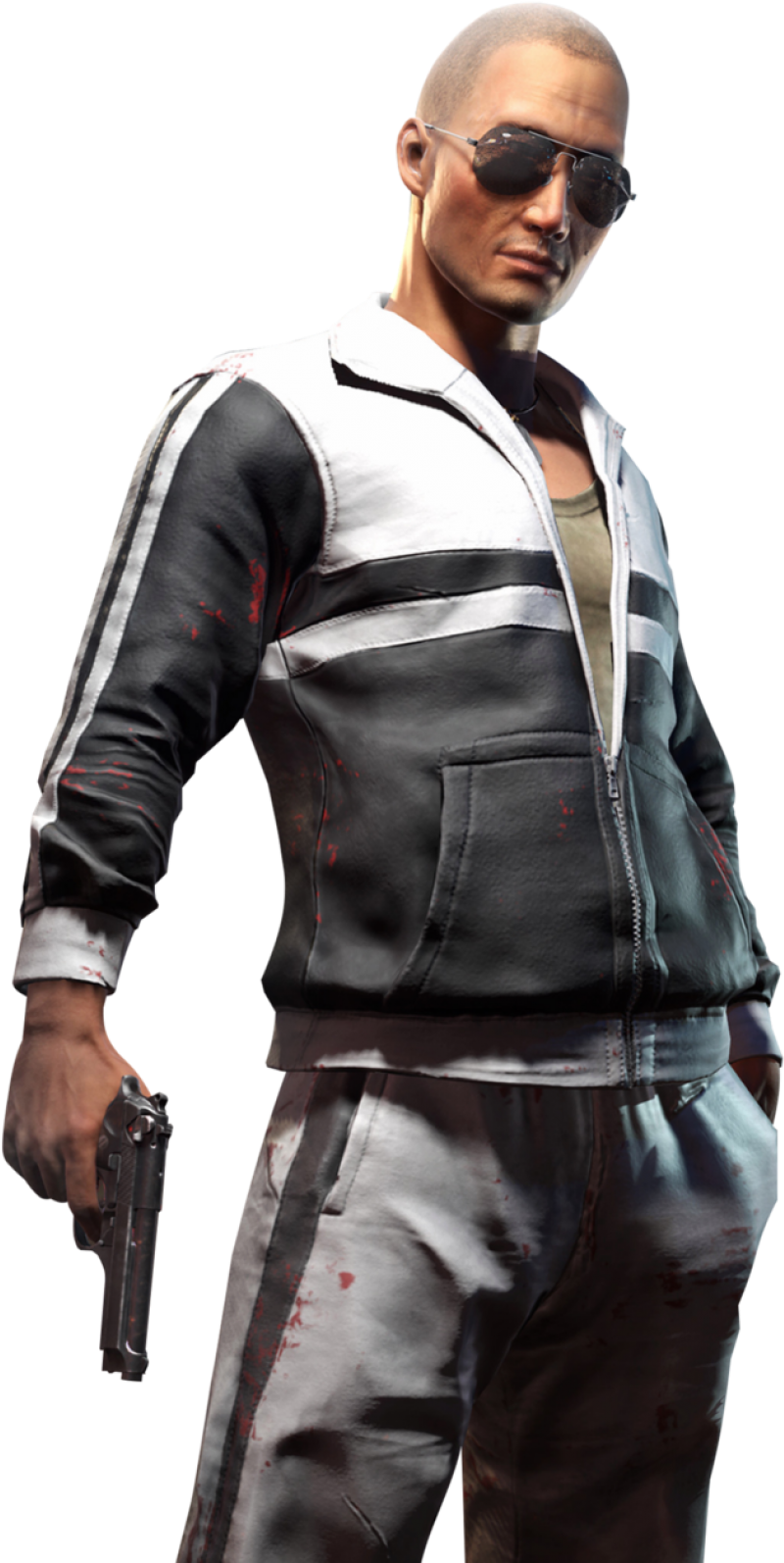 Playerunknown's Battlegrounds Hitman Png Image - Renders Pubg Png (632x1264), Png Download