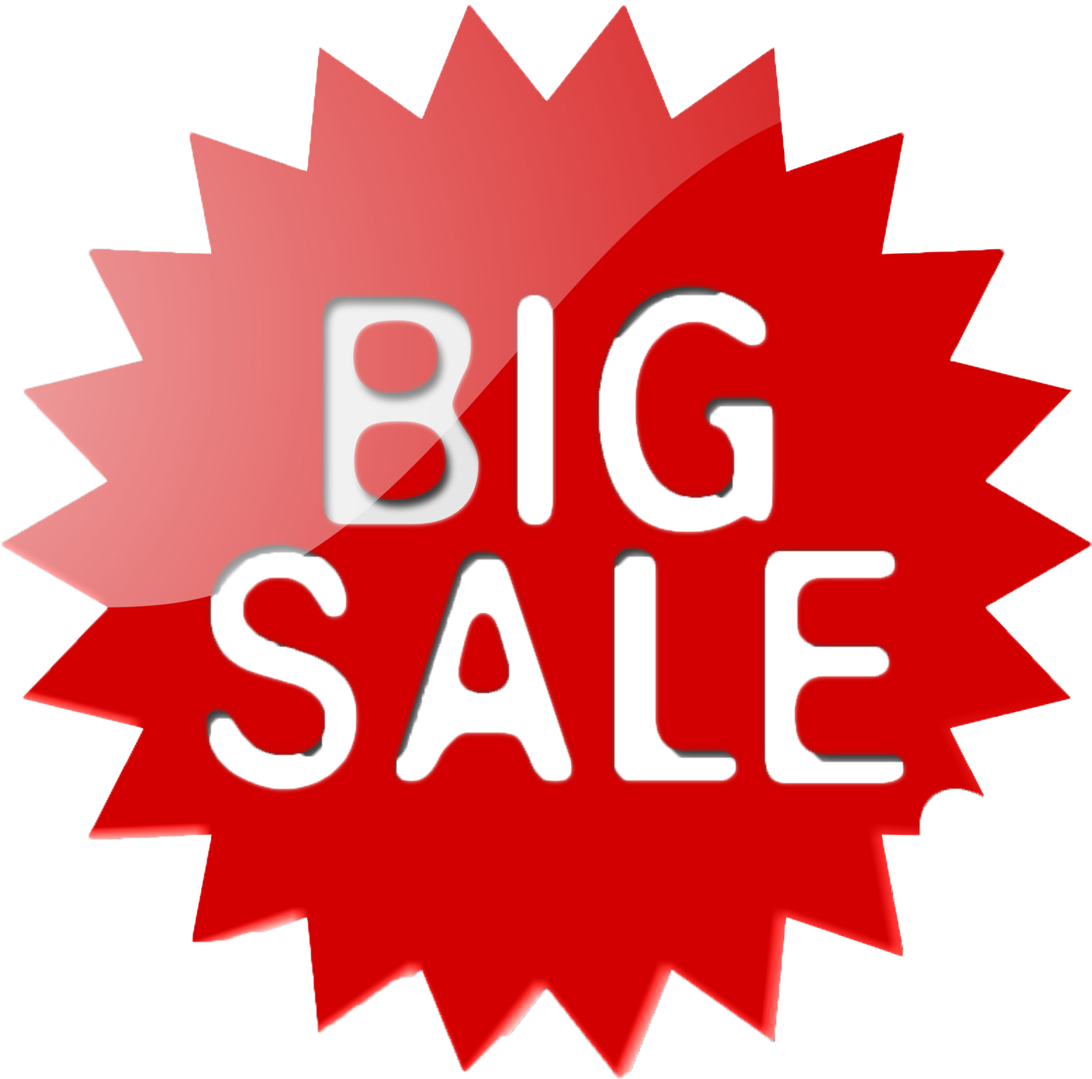 Big Sale Sign (3000x2000), Png Download