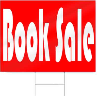 Book Fair Sale Sign - Book Sale Signs (450x450), Png Download
