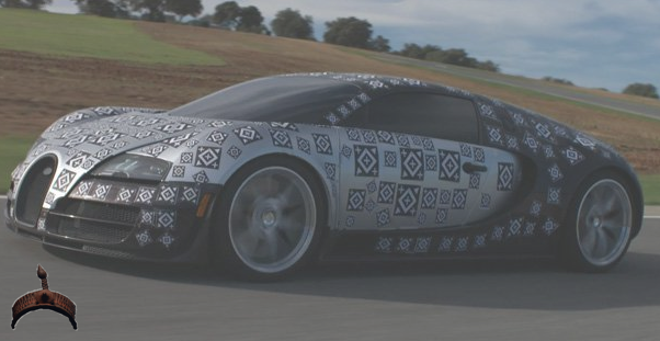 Bugatti - Bugatti Veyron (602x311), Png Download