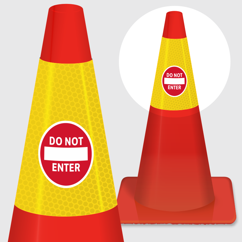 Do Not Enter Cone Collar - Elizabethan Collar (800x800), Png Download