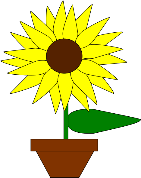 Sunflower T To Make Your Own Art - Vector Graphics (666x666), Png Download