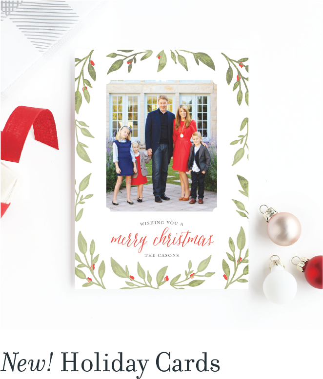 New Holiday Cards - Greeting Card (661x790), Png Download