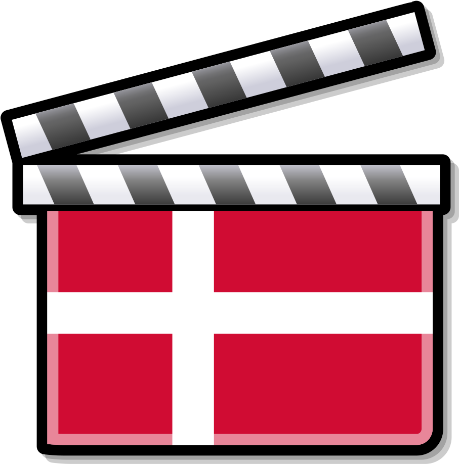 Denmark Film Clapperboard - New Zealand Cinema (1024x1024), Png Download