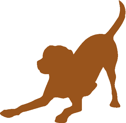 Labrador Retriever - Black Lab Dog Silhouette (440x428), Png Download